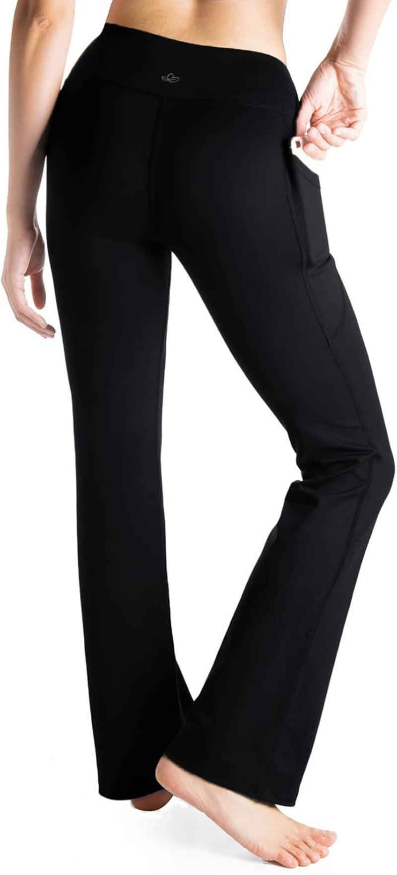 ,27"/29"/31"/33"/35"/37",Women'S Bootcut Yoga Pants Lounge Workout Pants with Side Pockets