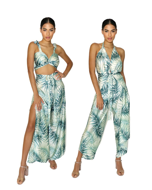 Paradise Transformation: Pant to Jumpsuit Conversion