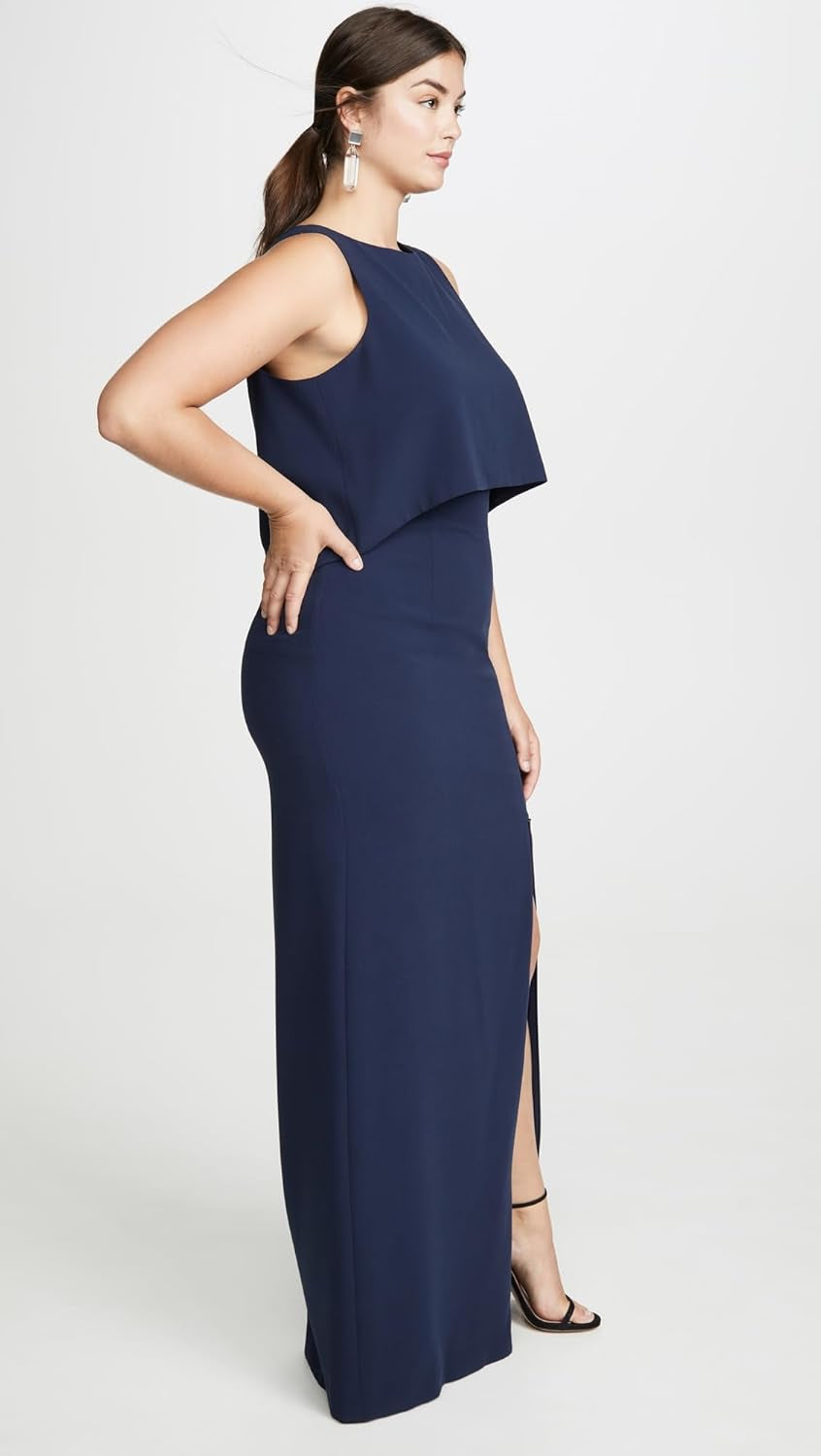 Black Halo Women's Kacie Two-Piece Maxi Dress