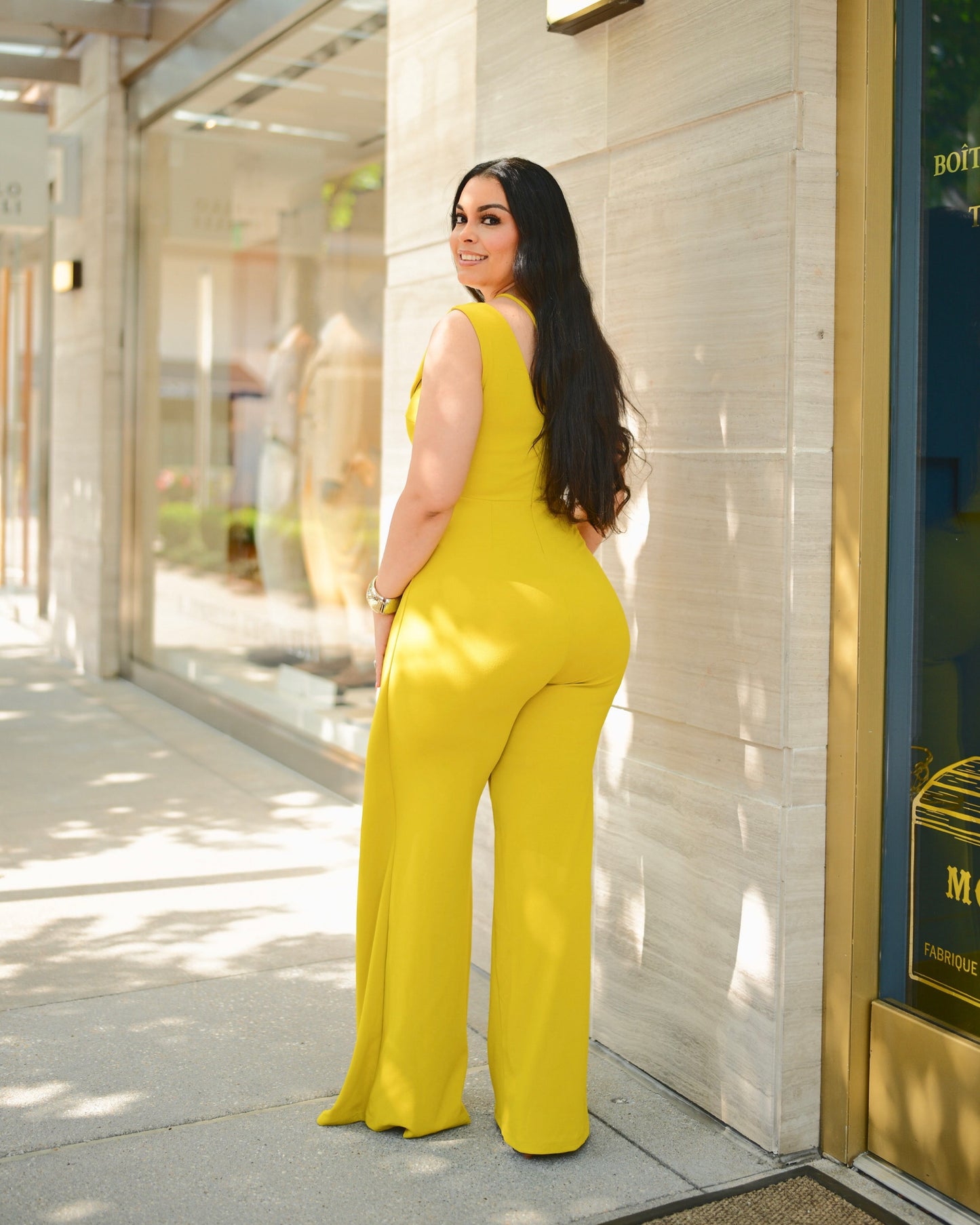 LOOK 520 JUMPSUIT with 1 SHOULDER DETAIL
