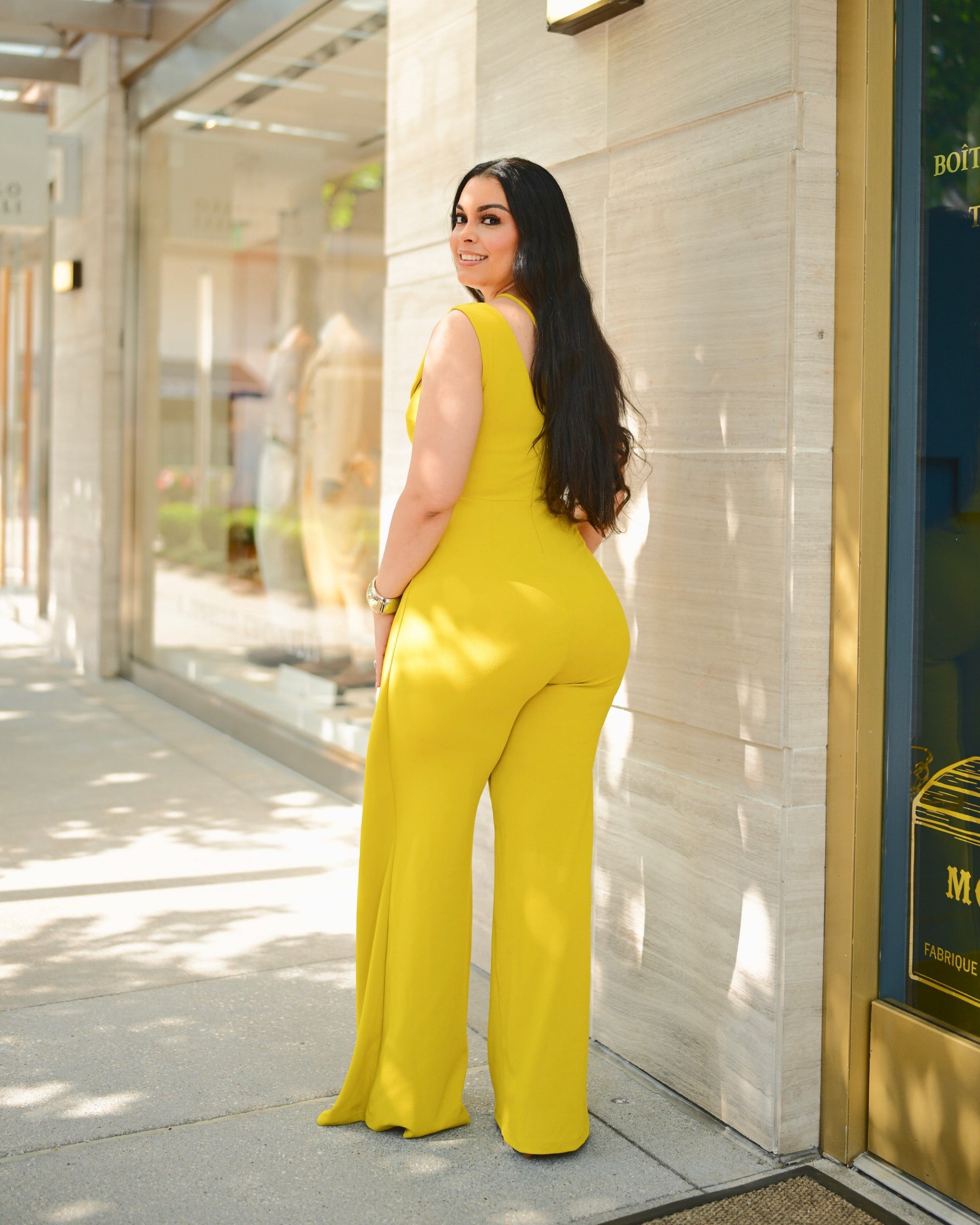 LOOK 520 JUMPSUIT with 1 SHOULDER DETAIL