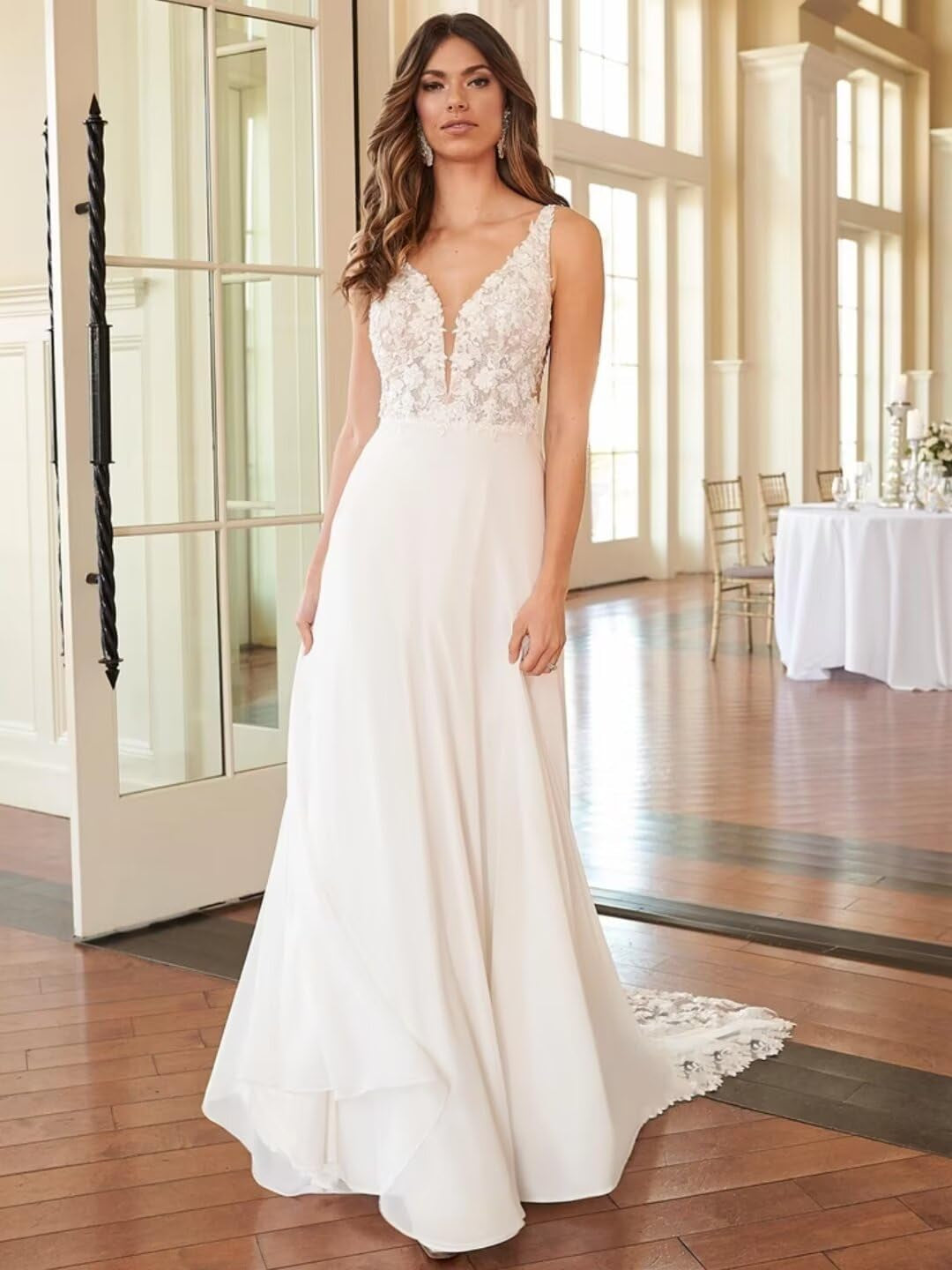 Elegant Lace Mermaid Bridal Gowns for Beach Weddings 2026 - Bohemian Long Dresses for Brides