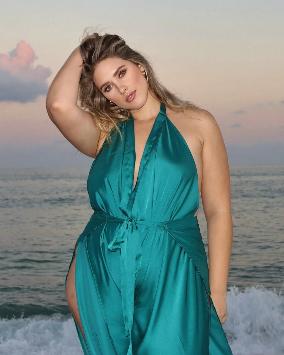 Satin Pant to Jumpsuit Conversion