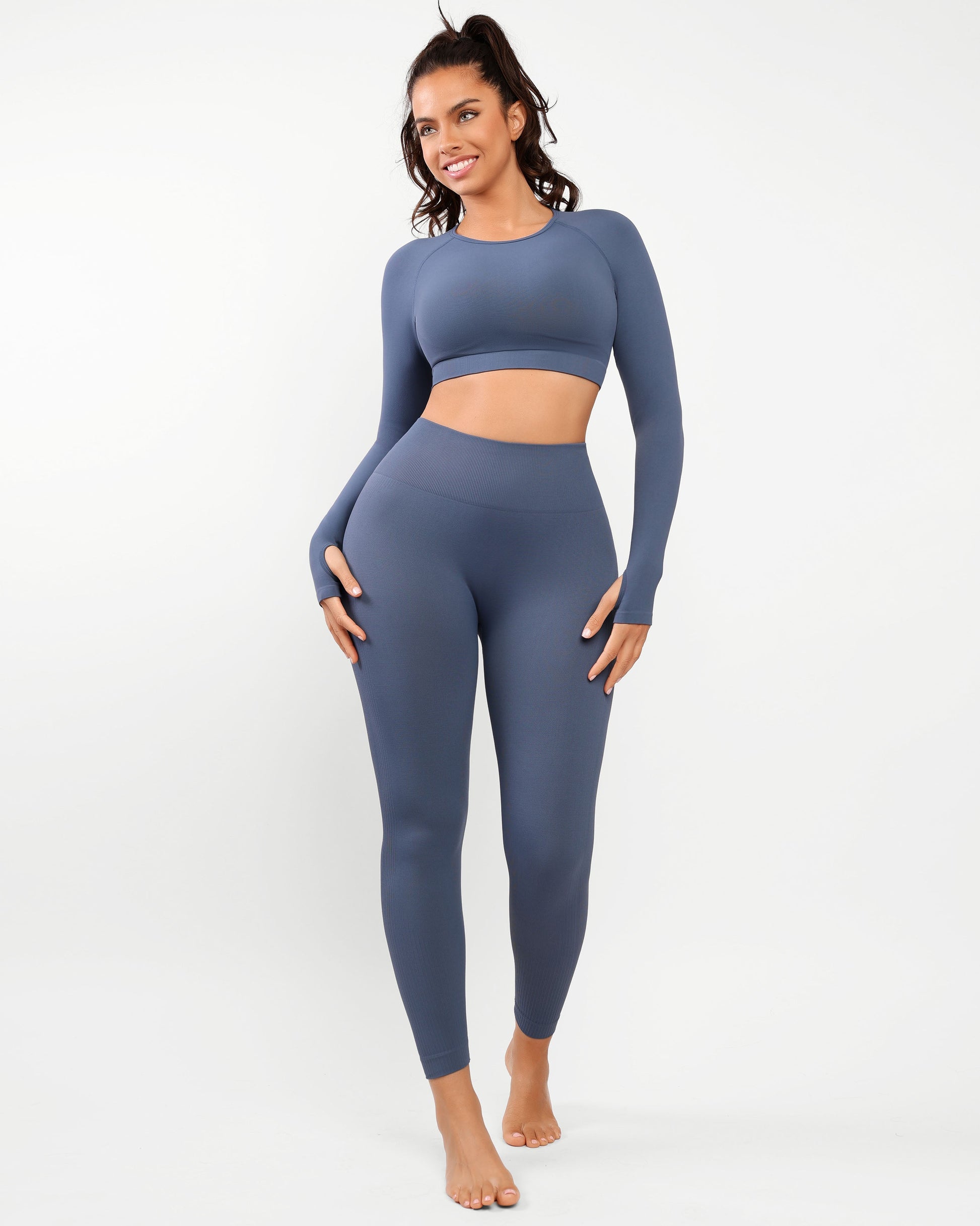 Airwear Long Sleeve & High-Waist Legging Set